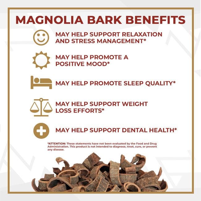 Buy Magnolia Bark Extract Powder Europe | Magnolia officinalis, Buy nootropics online to support healthy sleep habits and its relaxation properties