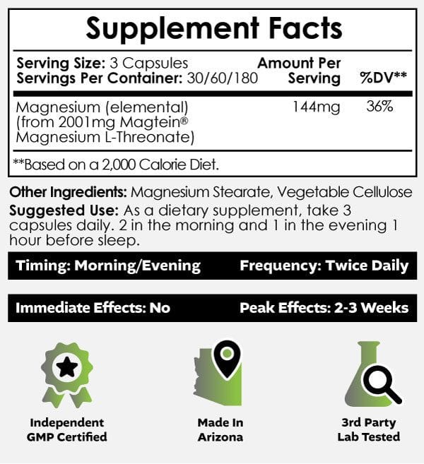 Buy Magtein Magnesium L-Threonate, MIT-developed this form that crosses the blood-brain barrier to support memory, cognitive function, sleep quality, mood.
