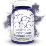 Buy L-Tryptophan Capsules online Europe, Improves Sleep Quality, Regulates Mood, Helps Reduce Stress, Boosts Serotonin Synthesis, Nootropic Supplement