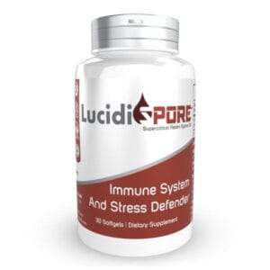 LucidiSPORE™ Softgels | Super Critical CO2 Reishi Spore Oil