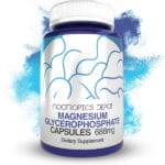 Buy Magnesium Glycerophosphate Capsules online Europe, Chelated magnesium with phosphate for fitness performance, hydration, and bone health. Safe Delivery