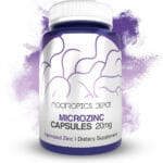 MicroZinc Capsules Optimized Zinc Nootropics capsules for sale online, Where to get nootropic supplements for immune, Hormones, Skin Health and recovery