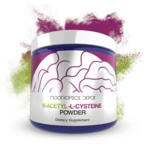 Enhanced focus and cognitive function with N-Acetyl-L-Cysteine powder dietary supplement. Ideal for.