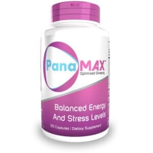 Boosts mental energy and reduces stress with PanaMAX dietary supplement.