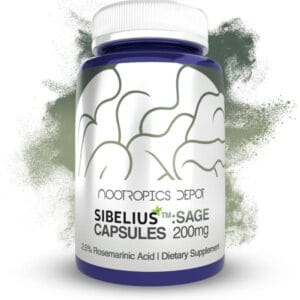 Sibelius™ Sage Capsules | 2.5% Rosmarinic Acid
