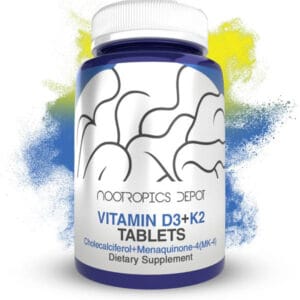 Vitamin D3 + K2 (MK-4) With Vitamin C Tablets