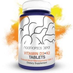 Vitamin D3 + K2 (MK-7) With Vitamin C Tablets